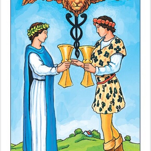 Radiant Rider-Waite Tarot, sat under Texas 100% total solar eclipse April 8, - Picture 4 of 8